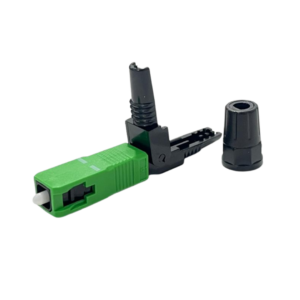 CONECTOR RAPIDO FIBRA OPTICA TIPO ROSCA VERDE