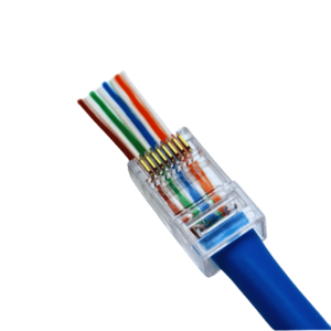RJ45 PASANTE CAT5/CAT6